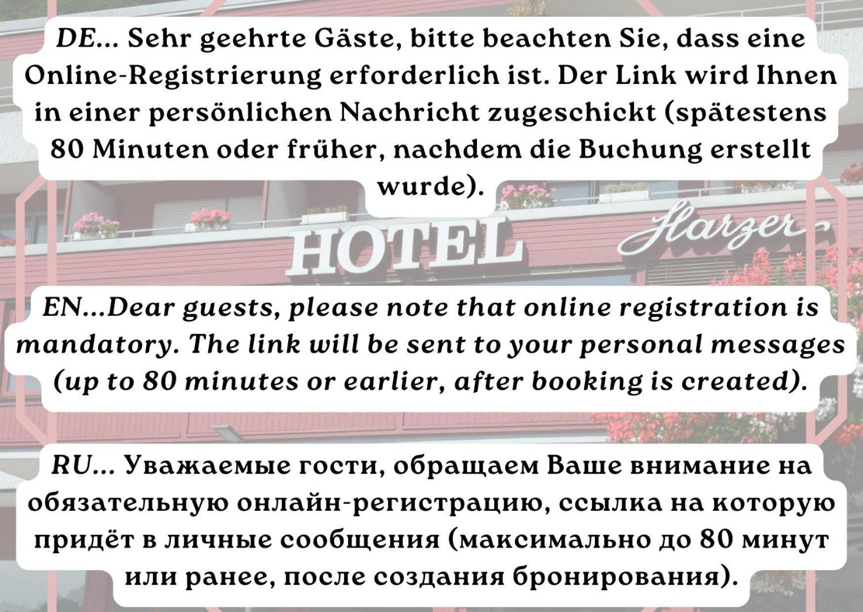 Hotel Harzer Am Kurpark Bad Herrenalb Exterior foto